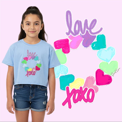 Love XoXo Custom Art Tee