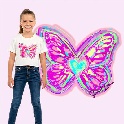 Butterfly Custom Art Tee
