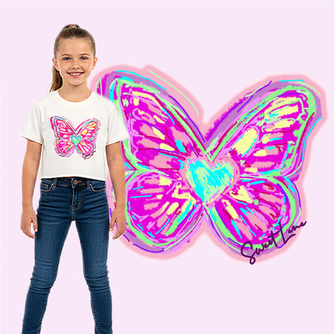 Butterfly Custom Art Tee