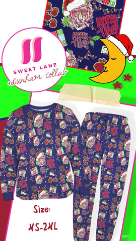 Blue. PJ Set (Option for Dad) $64