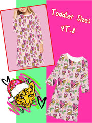 Toddler Cub Love Sleep Wear Dress