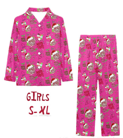 Youth: Soft Sleepwear Long Sleeve Set + Pants Dunham Christmas $52